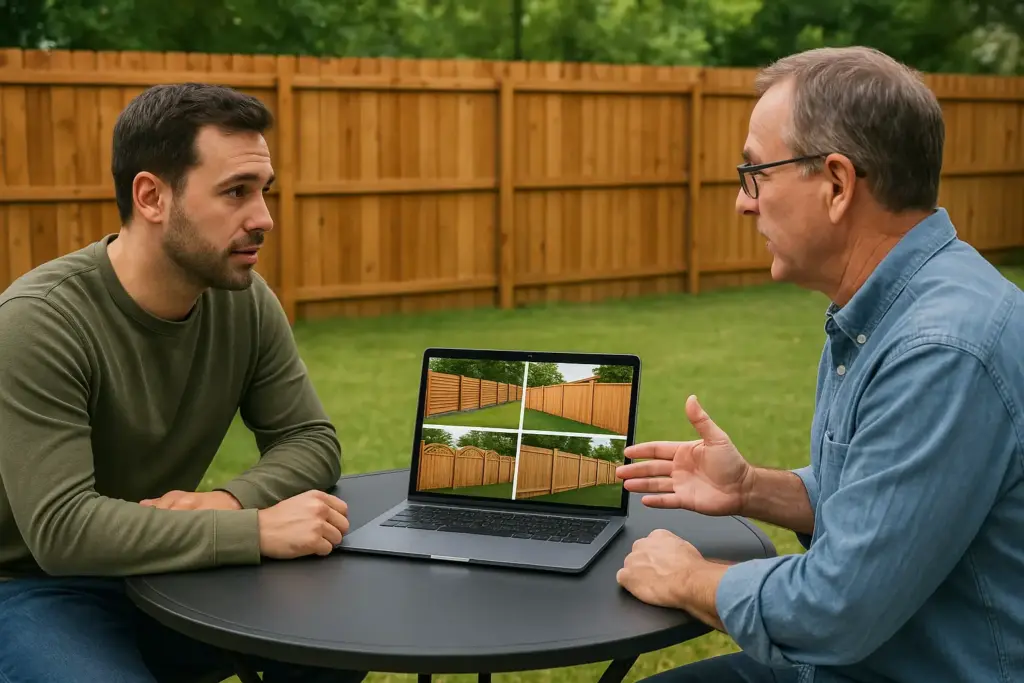 backyard fence styles
