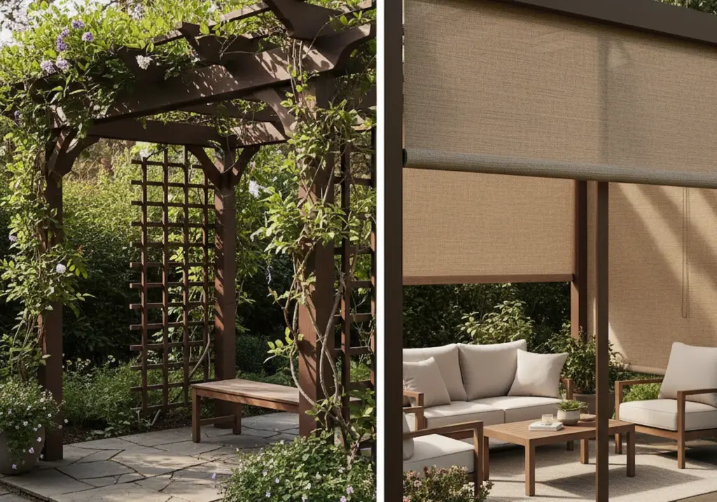 Outdoor Blinds or Pergola