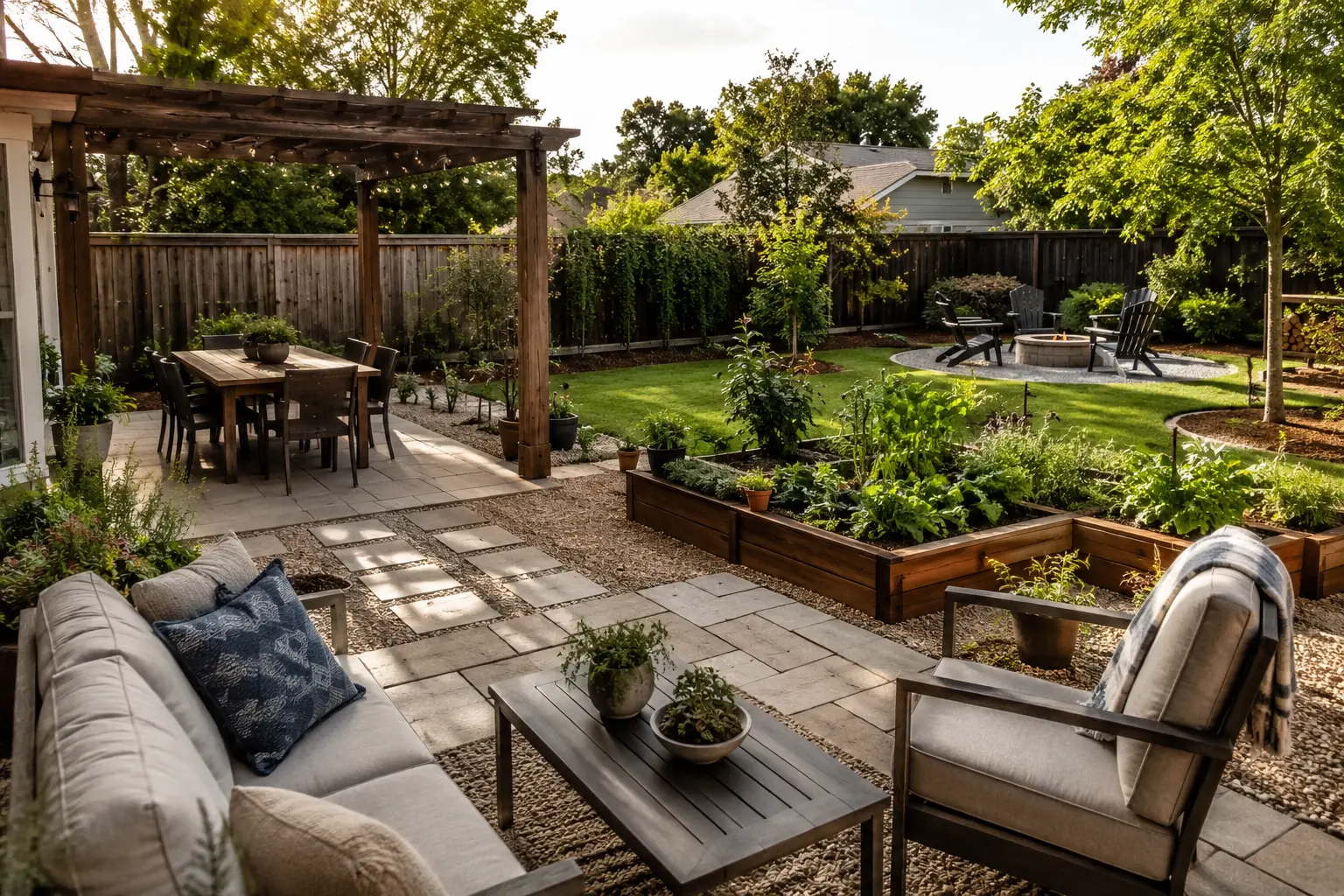 How to Create Separate Activity Zones in One Backyard